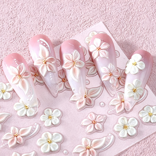 ✨ SUBITO 50% SCONTO! ✨Adesivi per Unghie 5D con Fiori