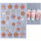 ✨ SUBITO 50% SCONTO! ✨Adesivi per Unghie 5D con Fiori