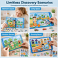 🧩✨ 50% DI SCONTO! 🧒 Libro magnetico educativo con scene puzzle – Pieghevole, interattivo e perfetto per imparare giocando! 🌟🧠