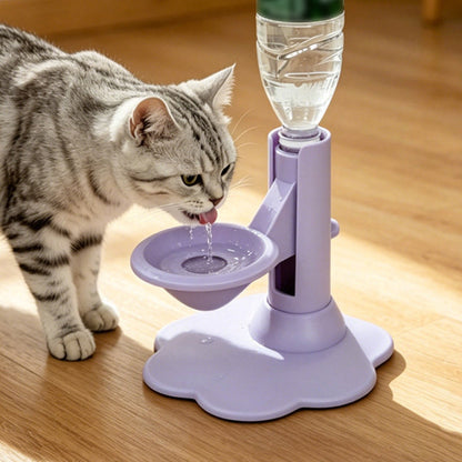 🐱 SCONTO 50%! 💧 Fontanella per Gatti con Collo Regolabile – 3 Livelli di Altezza, Antiscivolo & Ricarica Automatica – Per un'Idratazione Sana e Maggiore Comfort ✨