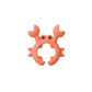 🦀✨ Porta utensili da cucina in silicone a forma di granchio – Creativo, multifunzionale e salvaspazio! 🍳🧂