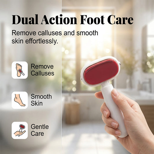 🔥Ultimo giorno 60% di sconto✨Raschietto per piedi a doppia faccia – Rimuove facilmente calli e pelle morta 🦶