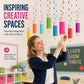 🎉✏️ Decorazioni Party Colorate con Spirali Pendenti a Forma di Matita – 48 Pezzi, PVC e Carta, Perfette per Aule e Feste Scolastiche