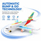 ✈️ -50% ORA! 🎵 Aereo Modello Elettrico – Movimento Automatico Anti-Ostacolo, Luci LED e Suoni Realistici – Per Bambini 3+ 🛩️
