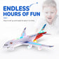✈️ -50% ORA! 🎵 Aereo Modello Elettrico – Movimento Automatico Anti-Ostacolo, Luci LED e Suoni Realistici – Per Bambini 3+ 🛩️