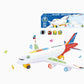 ✈️ -50% ORA! 🎵 Aereo Modello Elettrico – Movimento Automatico Anti-Ostacolo, Luci LED e Suoni Realistici – Per Bambini 3+ 🛩️