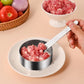 🍔 Hamburger Perfetti Ogni Volta – Pressa per Polpette in Acciaio Inox 304. 50% di Sconto. Stock UK
