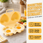 🍳 1+1 GRATIS! Cuoci Uova al Microonde Rapido – Con Simpatiche Forme a Cuore e Fiore – Perfetto per una Colazione Sana e Festosa ☀️💖