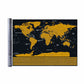 🌍Diario di viaggio con mappa del mondo da grattare | Gratta per registrare le tue impronte di viaggio, elegante decorazione murale e regalo perfetto per gli amanti dei viaggi !