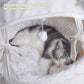 Cuccia a Culla Semi-Chiusa per Gatti