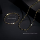 ✨ ORA 50% DI SCONTO! 💎 Set di Gioielli Scintillanti da Uomo – Collana & Bracciale – Zirconia Cubica – Perfetto per Ogni Giorno e Occasioni Speciali
