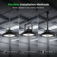 💡🏭 Lampada UFO LED 200W da Soffitto – Proiettore ad Alta Potenza per Magazzini, Officine e Illuminazione Industriale