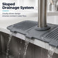💧 Tappetino Paraschizzi in Silicone per Rubinetto – Drenaggio Automatico, Antimuffa, Versatile
