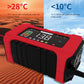 🔋 Caricabatterie Auto Smart 12V 6A con Display LCD a Colori – 9 Fasi, Riparazione Pulse, Protezioni Multiple