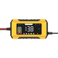 🔋 Caricabatterie Auto Smart 12V 6A con Display LCD a Colori – 9 Fasi, Riparazione Pulse, Protezioni Multiple