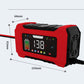 🔋 Caricabatterie Auto Smart 12V 6A con Display LCD a Colori – 9 Fasi, Riparazione Pulse, Protezioni Multiple