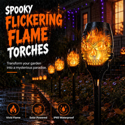 🎃 Offerta Halloween | Luci Solari a Teschio per Giardino