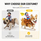 ✨ 50% DI SCONTO ✨🤠 Costume da Cowboy per Cani – Originale Costume per Animali per Carnevale, Foto e Feste