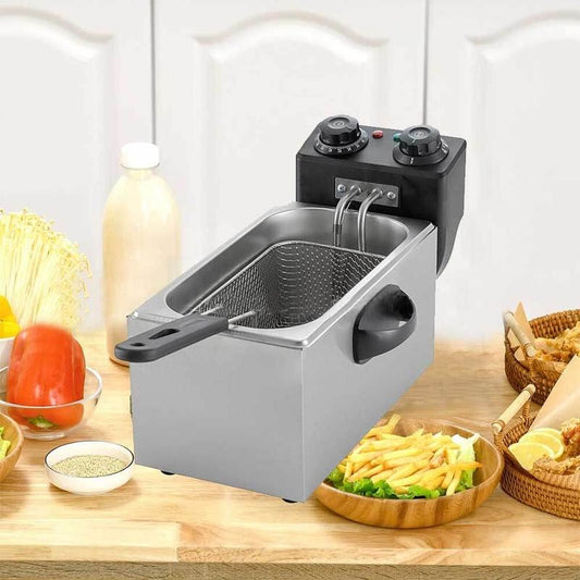 Friggitrice Elettrica 4L con Cestello