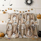 🎃 PROMO LAMPO: 50% DI SCONTO! 👻 Plaid accogliente di Halloween – Tessuto in flanella – Stampa fantasmi e anti‑pilling, per divano e letto 🛋️