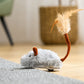🐱 Sconto del 50%! ✨ Giocattolo Elettrico Intelligente per Gatti a Forma di Topo – Evita Ostacoli, Design in Peluche Realistico e Ricaricabile Tramite Type-C – Movimento a 360° Silenzioso per Divertimento Senza Fine 🐭