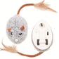 🐱 Sconto del 50%! ✨ Giocattolo Elettrico Intelligente per Gatti a Forma di Topo – Evita Ostacoli, Design in Peluche Realistico e Ricaricabile Tramite Type-C – Movimento a 360° Silenzioso per Divertimento Senza Fine 🐭