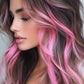 Extension per Capelli con Clip – Ciocche Colorate Vivaci (6 Pezzi)