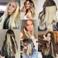 Extension per Capelli con Clip – Ciocche Colorate Vivaci (6 Pezzi)