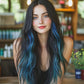 Extension per Capelli con Clip – Ciocche Colorate Vivaci (6 Pezzi)