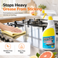 ⏳-50% a Tempo Limitato⏰ Sgrassatore Schiumogeno Potente per Cucina al Limone🍋🧴