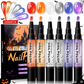📢📢50% DI SCONTO !! ⏰Set di pennetti per smalto Halloween ad asciugatura rapida
