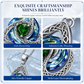 💎Collana con pietra di nascita a nodo celtico – Ciondolo a cuore in cristallo 🎁 Regalo significativo perfetto per lei