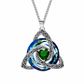 💎Collana con pietra di nascita a nodo celtico – Ciondolo a cuore in cristallo 🎁 Regalo significativo perfetto per lei