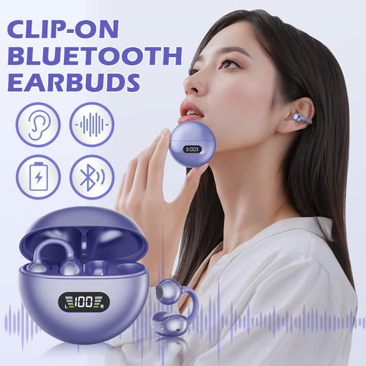 🎧 Auricolari Bluetooth Open-Ear Clip-On | Sconto del 50%
