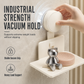 🧼 Portasapone a Parete con Ventosa Sottovuoto ✨ | Drenaggio Rapido a V Antiristagno, Zero Fori 💧 | In Alluminio Spaziale Antiruggine per Doccia e Bagno, 14×9,5cm 🚿