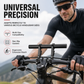 Prolunga manubrio bici in lega di alluminio, doppio morsetto | 20 cm, 3 colori
