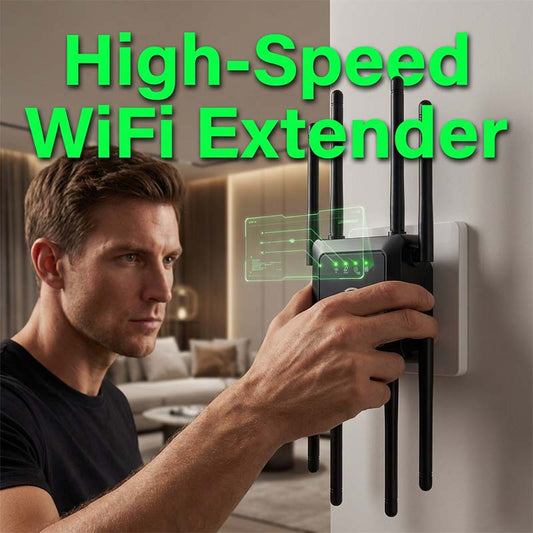 📶 SCONTO DEL 50% ORA! 🚀 Ripetitore WiFi a lunga portata per la casa – otto antenne ad alto guadagno, dual band e copertura delle zone senza segnale – ideale per cantine, soffitte e terrazze ✨