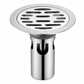 ⏳ Offerta a tempo limitato ⏳ Scarico a pavimento rotondo in acciaio inox spazzolato con chiusura antiodore, per bagno e collegamento della lavatrice
