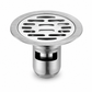 ⏳ Offerta a tempo limitato ⏳ Scarico a pavimento rotondo in acciaio inox spazzolato con chiusura antiodore, per bagno e collegamento della lavatrice