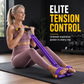 Corda Elastica Multifunzionale con Pedali di Resistenza per Addominali, Fitness e Yoga