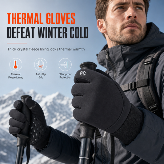 🧤 Sconto del 50% per un periodo limitato! ❄️ Guanti termici di alta qualità – caldi, compatibili con touchscreen e antiscivolo ✨