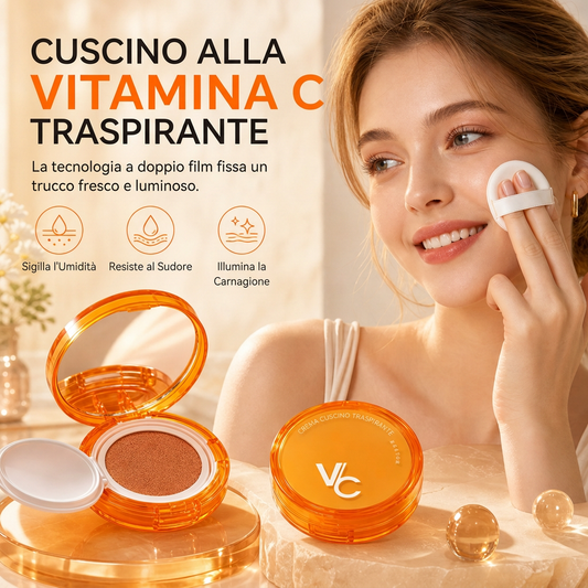 Fondotinta Cuscino in Air Leggero alla Vitamina C