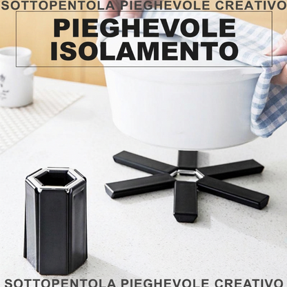Tappetino termico pieghevole per piatti e padelle caldi