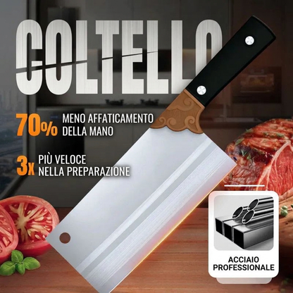 🔪OFFerta limitata del 50%! ⏰Coltello da cucina affilato forgiato