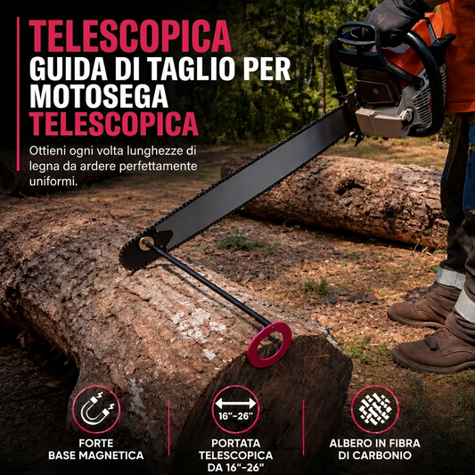 📢 -50% !! ⏰ Strumento di marcatura per il taglio della motosega – Guida di allineamento per il taglio della legna 🔧