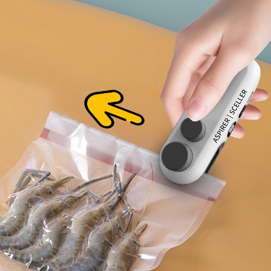 🎉 -50% Solo Ora ✨ Mini Sigillatrice Termica Magnetica Ricaricabile 2-in-1 — Sigilla e Taglia Sacchetti in Pochi Secondi 🏡