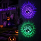 🎄❄️Luce di proiezione solare decorativa da parete per esterni – impermeabile IP65, accensione/spegnimento automatica. Proietta motivi festivi – perfetta per Natale e Halloween! 🏡✨
