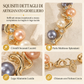 📢📢 SCONTO DEL 50%🌸 Set di gioielli floreali vintage – 2 pezzi di accessori da sposa con foglie e fiori per donne