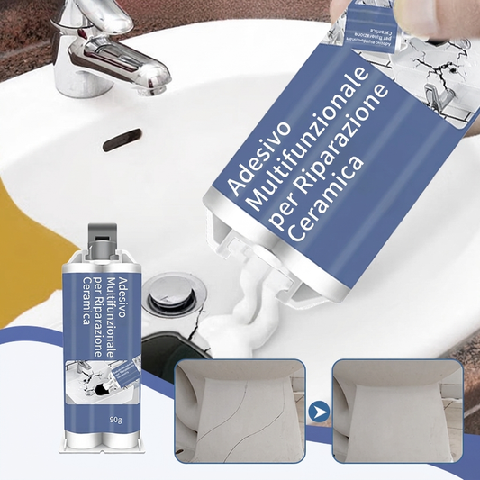 🛠️ SCONTO 50%!!!⏰ Colla di riparazione per ceramica – Una soluzione pratica per crepe, scheggiature e riparazioni quotidiane della ceramica ✨