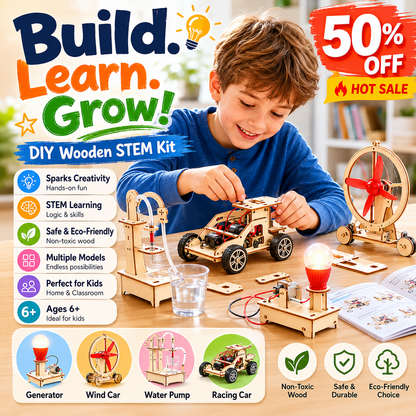 🔥Offerta Imperdibile🛠️🔥 Giocattoli Tecnologici Creativi Fai-da-Te – Kit Artigianale Educativo per Bambini